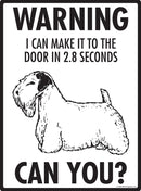 Sealyham Terrier! Make It To Fence or Door Signs (9" x 12")-2