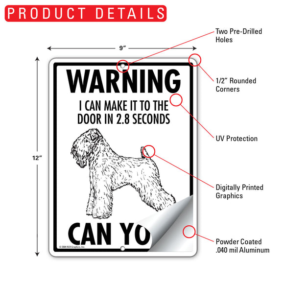 Soft Coated Wheaten Terrier! Make It To Fence or Door Signs (9" x 12")