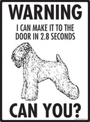 Soft Coated Wheaten Terrier! Make It To Fence or Door Signs (9" x 12")-2
