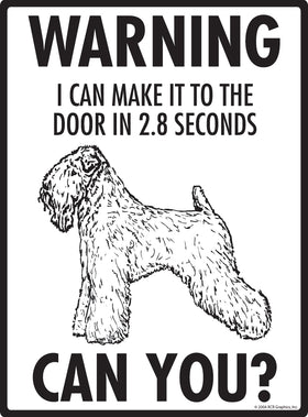 Soft Coated Wheaten Terrier! Make It To Fence or Door Signs (9" x 12") - 0
