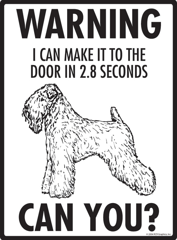 Soft Coated Wheaten Terrier! Make It To Fence or Door Signs (9" x 12")