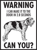 Spinone Italiano! Make It To Fence or Door Signs (9" x 12")-2