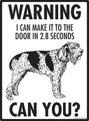 Spinone Italiano Make It To Fence or Door Signs (9" x 12")-3