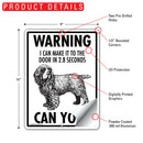 Sussex Spaniel! Make It To Fence or Door Signs (9" x 12")-5