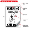 Wire Fox Terrier! Make It To Fence or Door Signs (9" x 12")-5