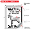 Wirehaired Pointing Griffon! Make It To Fence or Door Signs (9" x 12")-5