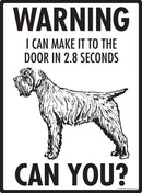 Wirehaired Pointing Griffon! Make It To Fence or Door Signs (9" x 12")-2