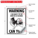 Chihuahua (Long Hair)! Make It To Fence or Door Signs (9" x 12")-5