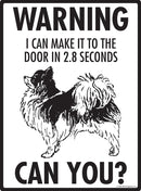 Chihuahua (Long Hair)! Make It To Fence or Door Signs (9" x 12")-2
