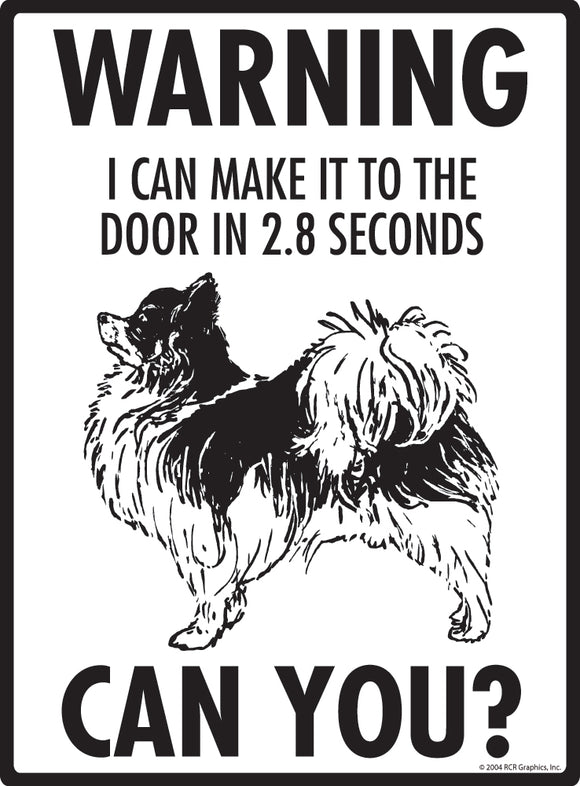 Chihuahua (Long Hair)! Make It To Fence or Door Signs (9" x 12")