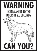 Maremma! Make It To Fence or Door Signs (9" x 12")-2