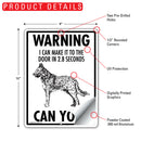 Belgian Laekenois! Make It To Fence or Door Signs (9" x 12")-5