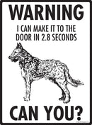 Belgian Laekenois Make It To Fence or Door Signs (9" x 12")-3