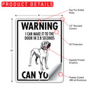 Tosa Inu! Make It To Fence or Door Signs (9" x 12")-5