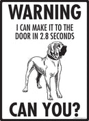 Tosa Inu! Make It To Fence or Door Signs (9" x 12")-2