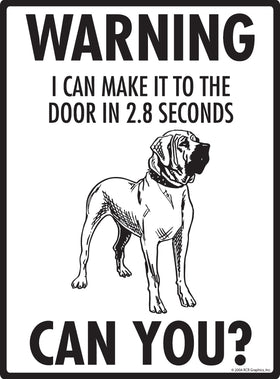 Tosa Inu! Make It To Fence or Door Signs (9" x 12") - 0