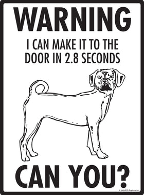 Puggle! Make It To Fence or Door Signs (9" x 12") - 0