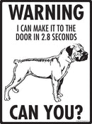Boerboel Make It To Fence or Door Signs (9" x 12")-3
