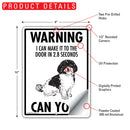 Shih-Poo! Make It To Fence or Door Signs (9" x 12")-5