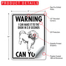 Peekapoo! Make It To Fence or Door Signs (9" x 12")-5