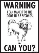 Peekapoo! Make It To Fence or Door Signs (9" x 12")-2