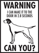 Pointer! Make It To Fence or Door Signs (9" x 12")-2