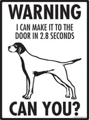 Pointer Make It To Fence or Door Signs (9" x 12")-3