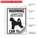 Portuguese Water Dog! Make It To Fence or Door Signs (9" x 12")-5