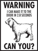 Boykin Spaniel! Make It To Fence or Door Signs (9" x 12")-2