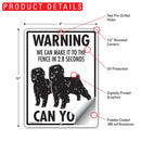 Affenpinscher! Make It To Fence or Door Signs (9" x 12")-6