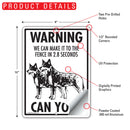 Australian Cattle Dog! Make It To Fence or Door Signs (9" x 12")-6