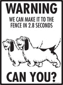 Basset Griffon! Make It To Fence or Door Signs (9" x 12")-3