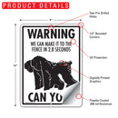 Black Russian Terrier! Make It To Fence or Door Signs (9" x 12")-6
