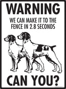 Brittany! Make It To Fence or Door Signs (9" x 12")-3