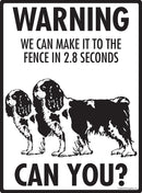 Cavalier King Charles! Make It To Fence or Door Signs (9" x 12")-3