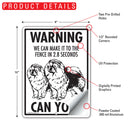 Chow! Make It To Fence or Door Signs (9" x 12")-6