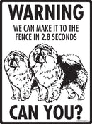 Chow! Make It To Fence or Door Signs (9" x 12")-3