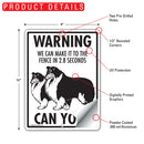 Collie! Make It To Fence or Door Signs (9" x 12")-6