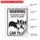 Corgi! Make It To Fence or Door Signs (9" x 12")-6