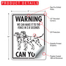 Dalmatian! Make It To Fence or Door Signs (9" x 12")-6