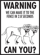 Dogue de Bordeaux! Make It To Fence or Door Signs (9" x 12")-6
