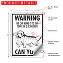 English Setter! Make It To Fence or Door Signs (9" x 12")-6