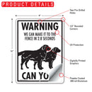 Flat-Coated Retriever! Make It To Fence or Door Signs (9" x 12")-6