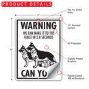 German Shepherd! Make It To Fence or Door Signs (9" x 12")-6