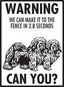Havanese! Make It To Fence or Door Signs (9" x 12")-3