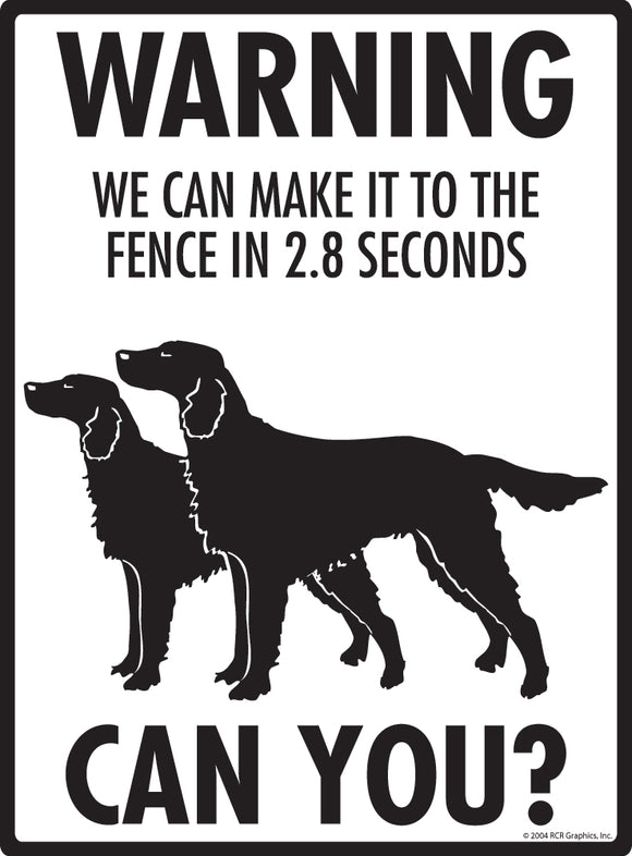 Irish Setter! Make It To Fence or Door Signs (9" x 12")
