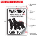Irish Water Spaniel! Make It To Fence or Door Signs (9" x 12")-6