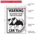 Keeshond! Make It To Fence or Door Signs (9" x 12")-6