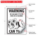 Lhasa Apso! Make It To Fence or Door Signs (9" x 12")-6