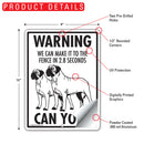 Mastiff! Make It To Fence or Door Signs (9" x 12")-6